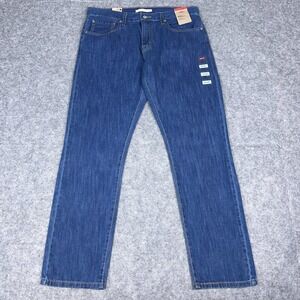 Levi's Jeans Womens‎ 31x30 Blue Middy Straight Leg Casual Cotton Denim Pants NEW